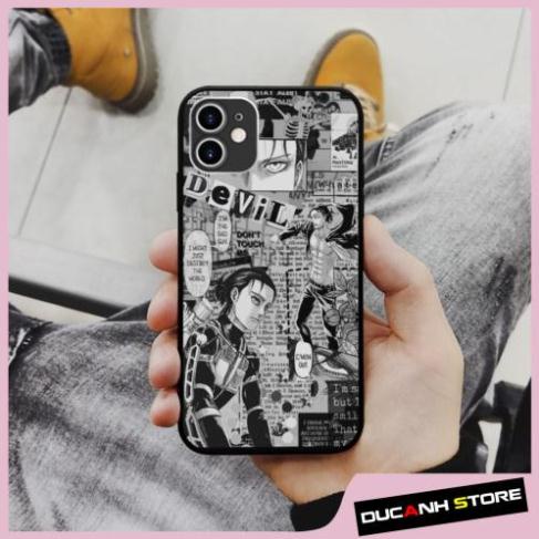Ốp lưng iphone SAMSUNG hình Ảnh Ghép Manga Eren Yeager collage lưng nhám  cho các dòng iPhone PAP20210938