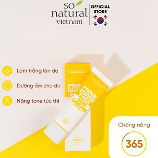 Kem Chống Nắng Kiềm Dầu Giữ Ẩm Dưỡng Trắng Da Và Che Khuyết Điểm Prime Guard Face Sun Cream SPF50+/PA  Nhập Hàn Quốc