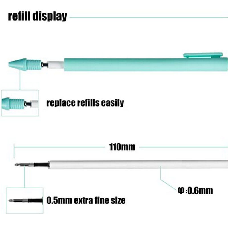Bút Mực Gel Màu Sắc Ngọt Ngào Có Thể Thu Gọn Tiện Dụng Cho Học Sinh/ Văn Phòng