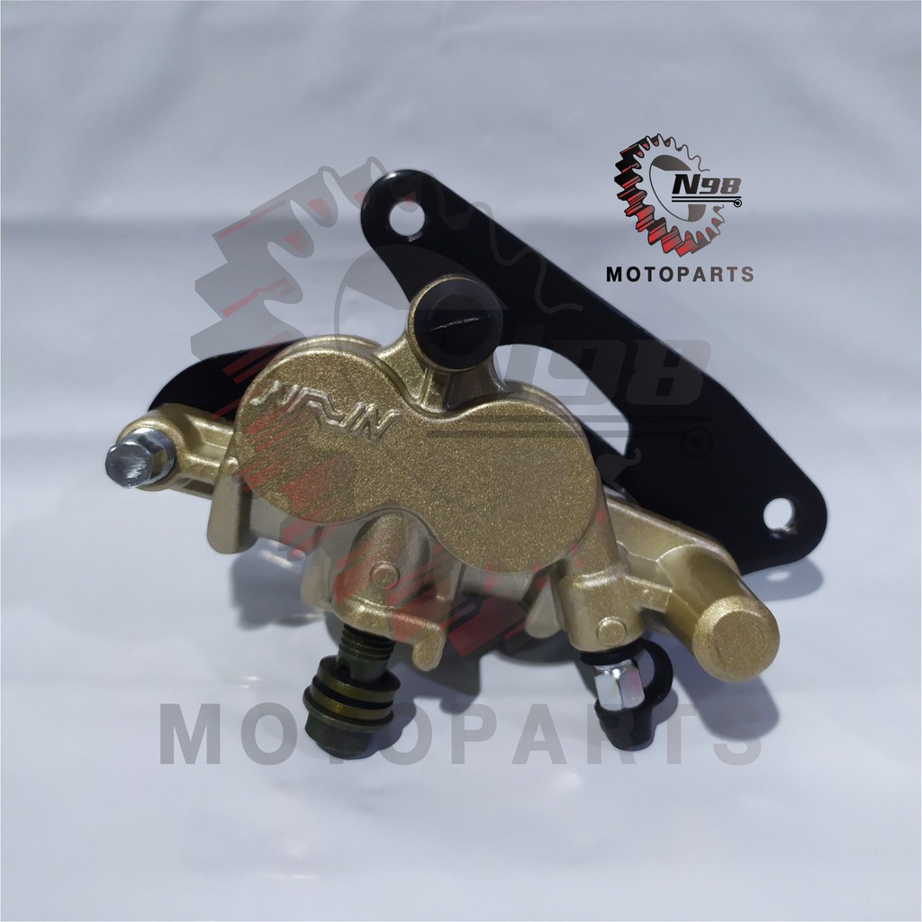 Bơm phanh trước dưới chính hãng (WAVE125 / WAVE100S-2005) Có miếng đệm Bộ đồng Tem vàng Model: Wave 