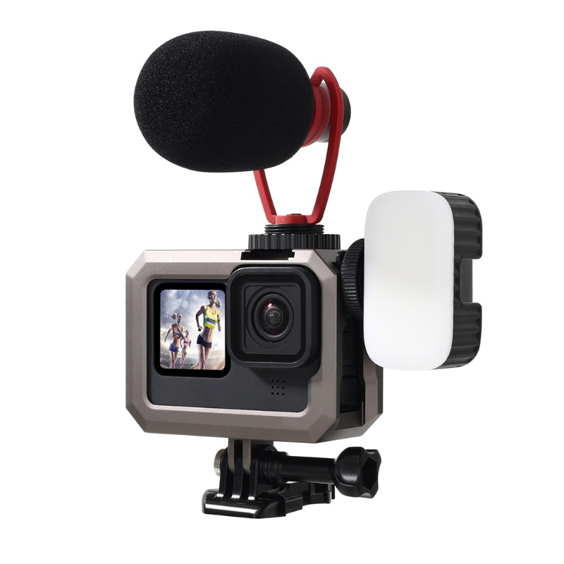 Khung Bảo Vệ Bằng Hợp Kim Nhôm Cho GoPro-Hero 9