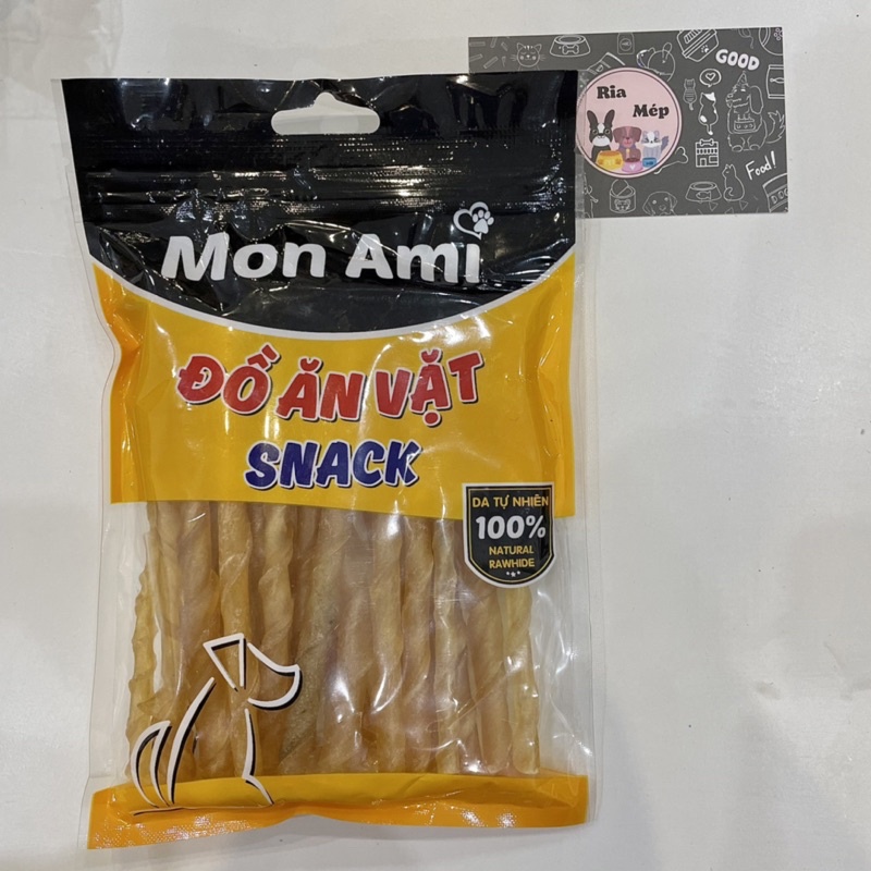 Mon ami thức ăn vặt que gặm cho chó