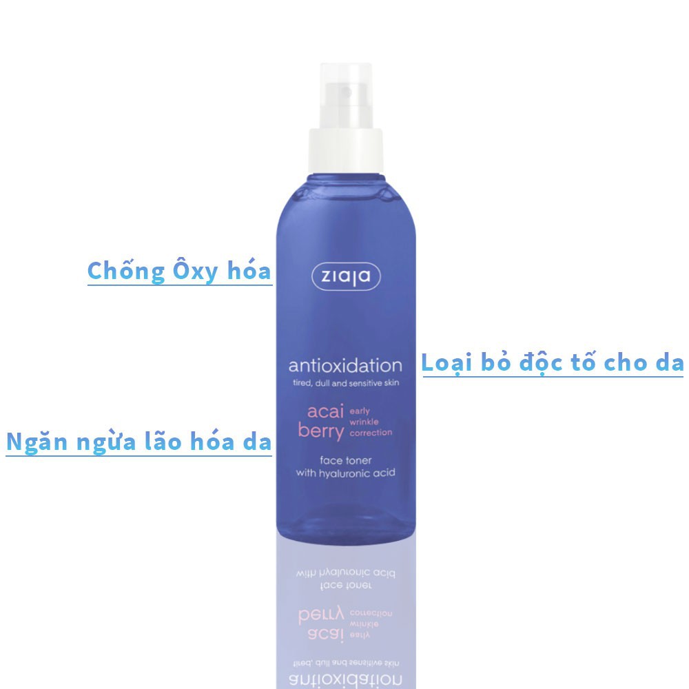 XỊT CÂN BẰNG DƯỠNG ẨM HYALURONIC CHỐNG OXY HÓA – ZIAJA – 200ML | BigBuy360 - bigbuy360.vn