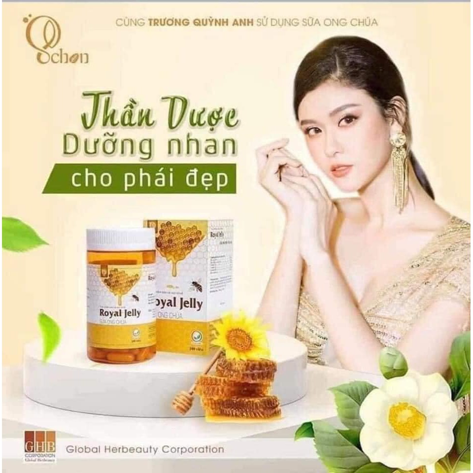 ( Chính hãng tặng quà) Lẻ như sỉ Sữa ong chúa Schon Royal Jelly, hộp 100 viên, date mới