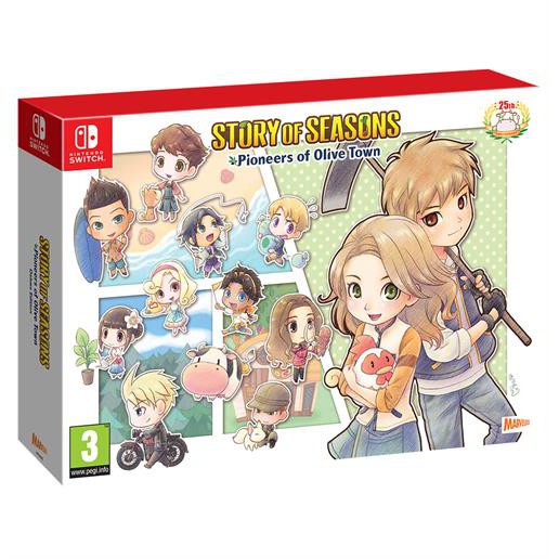 Băng game Nintendo Switch Story Of Seasons Pioneers Of Olive Town Deluxe Edition