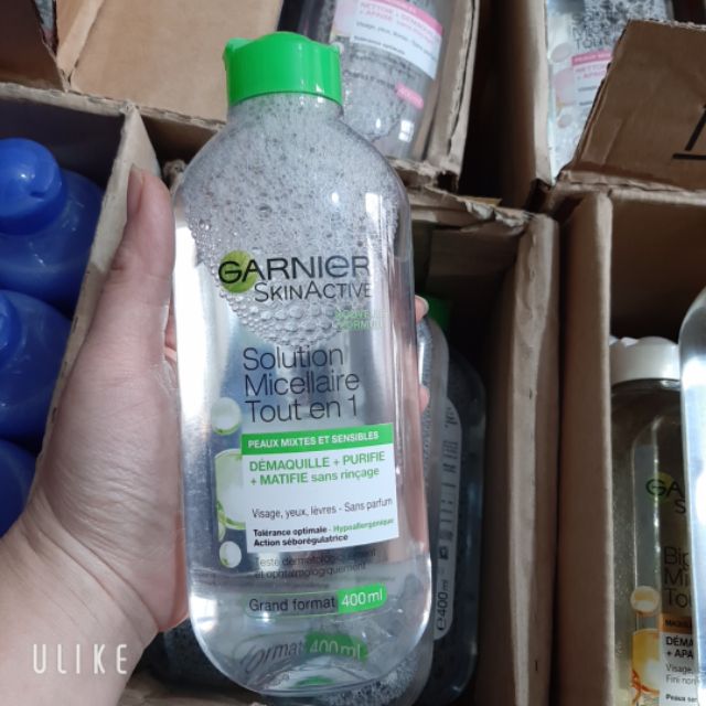 Tẩy trang Garnier 400ml