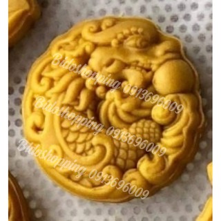Khuôn trung thu 2019 lò xo Cá chép hóa rồng Size 150g-200g