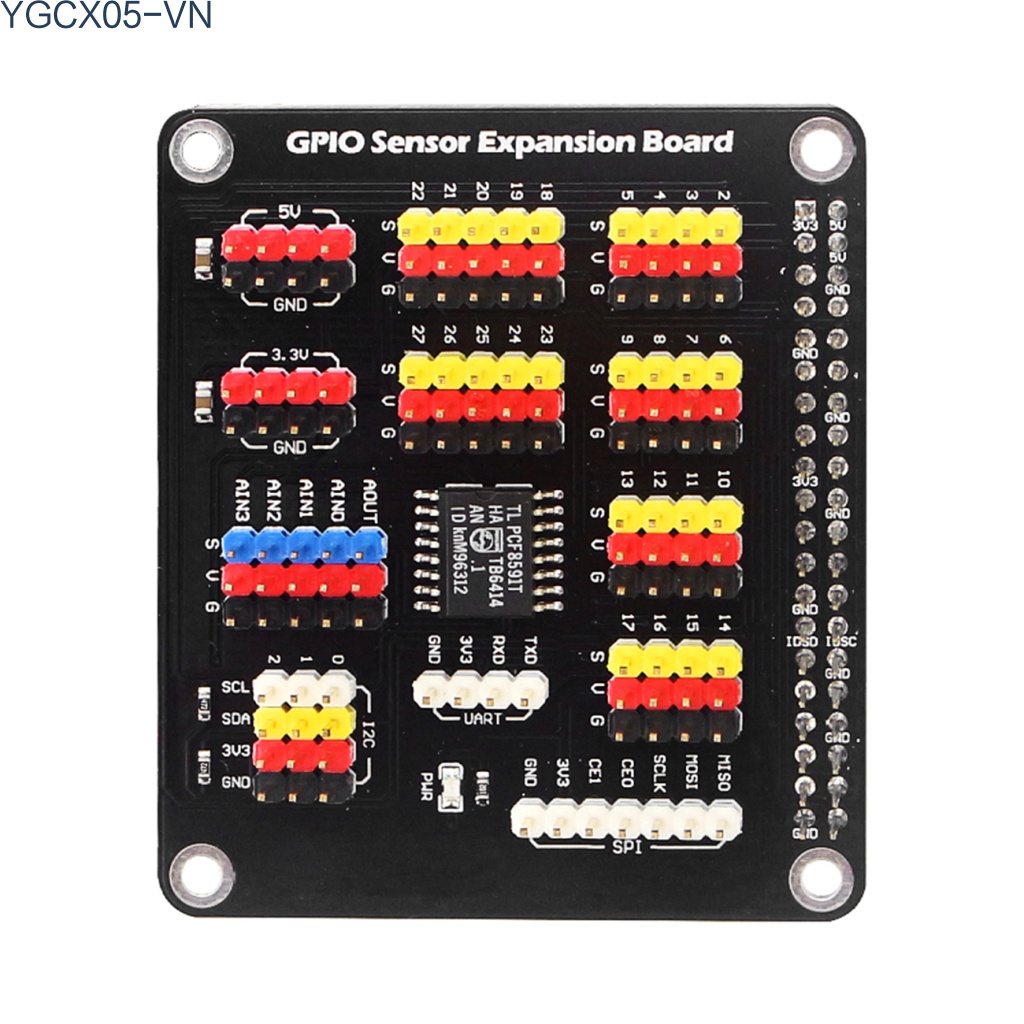 Bảng Mạch Phát Hiện Điện Áp Ad / Da Cho Raspberry Pi 4b / 3b + | BigBuy360 - bigbuy360.vn