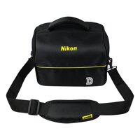 Túi Đựng Máy Ảnh JYC Nikon (Size M) (Đen Phối Vàng) - Hàng Nhập Khẩu