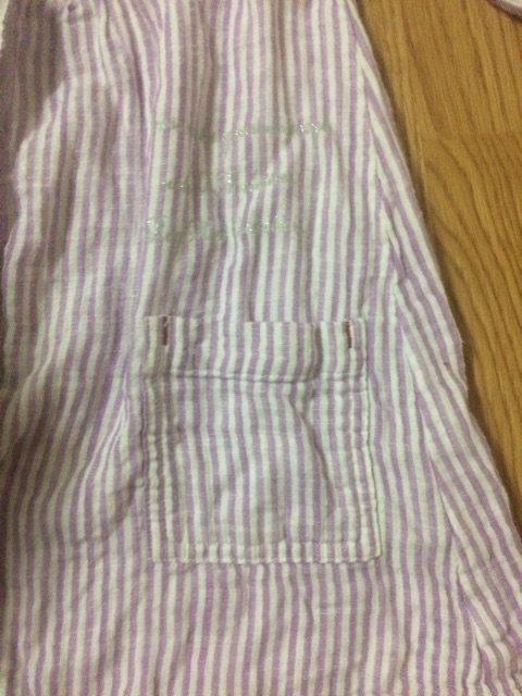 Đầm bé gái vải xô