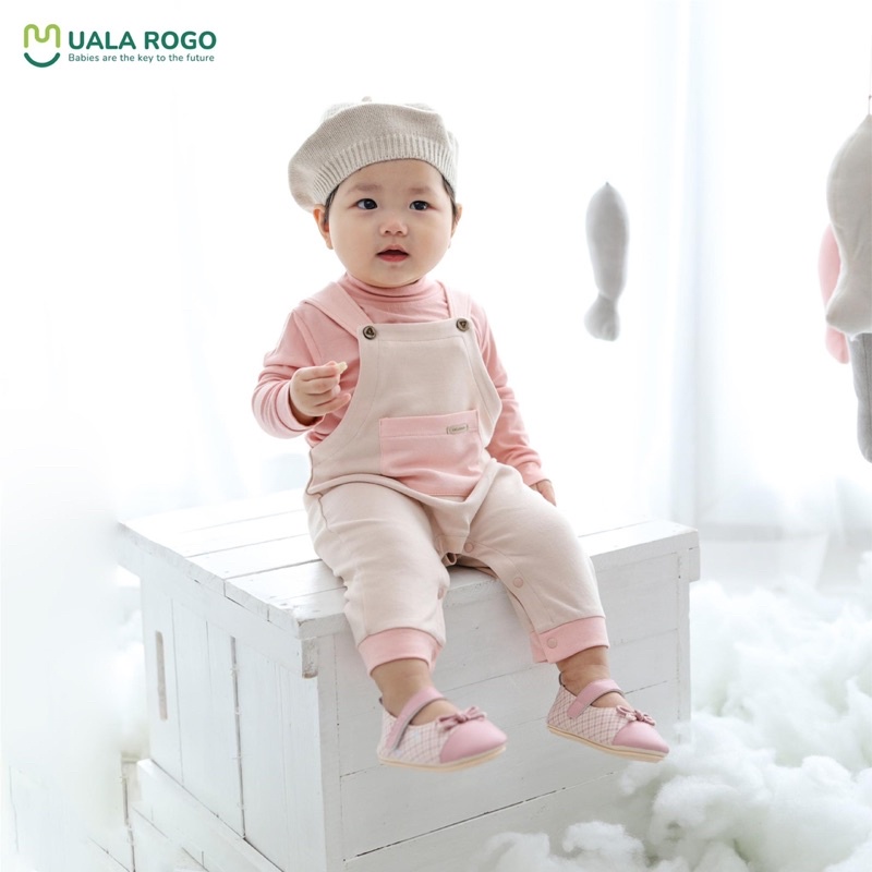 Giày búp bê Uala Rogo cho bé tập đi mềm mại cao cấp