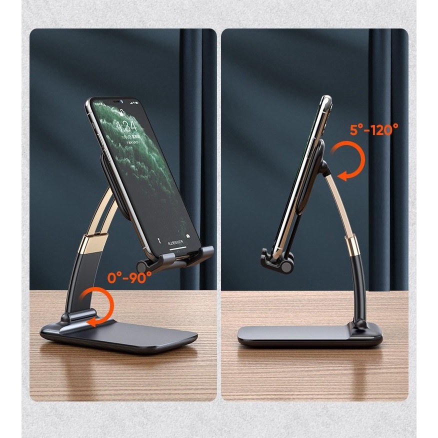 Giá đỡ Để Điện Thoại, iPad Khung Gấp Gọn, Góc Xoay Linh Hoạt | BigBuy360 - bigbuy360.vn