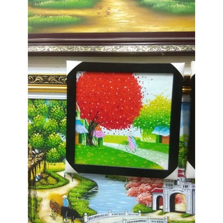 Tranh sơn dầu khổ 35x35