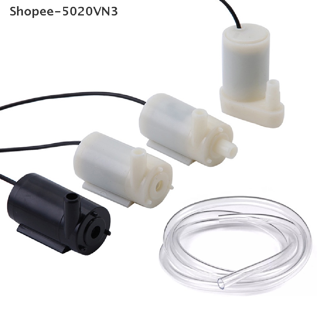 Máy Bơm Nước Mini DC 5V Không Chổi Than Tiếng Ồn Thấp Cổng USB