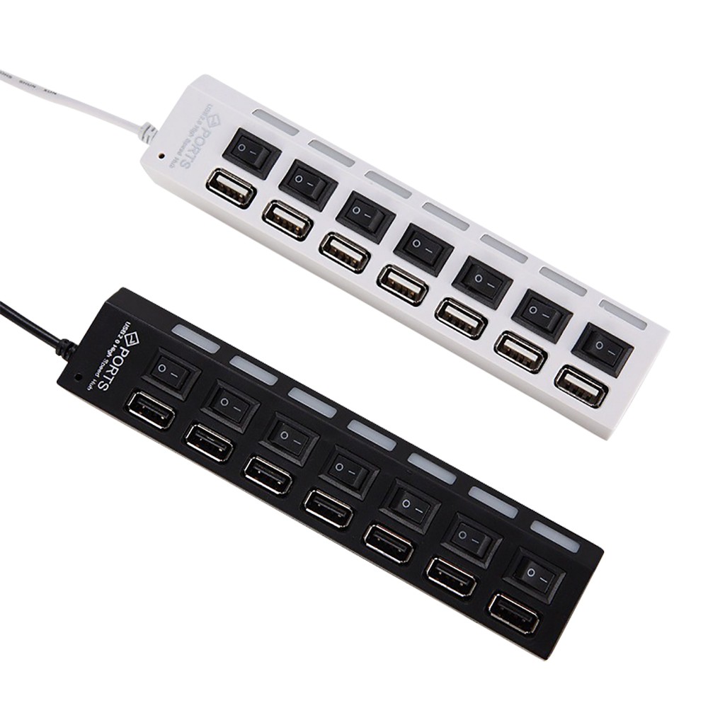 Hub chia 7 cổng USB USB 2.0 JDL-A7 tốc độ cao