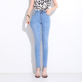 Quần jean nữ lưng cao 💥FREE SHIP💥 Quần bò nữ cạp cao dáng skinny