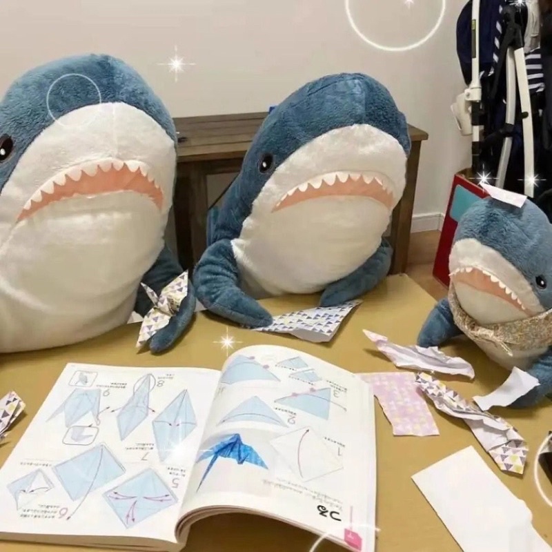 IKEA GẤU BÔNG CÁ MẬP ĐÁNG YÊU