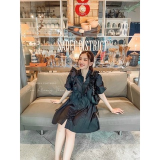 Đầm bigsize cột eo tiểu thơ