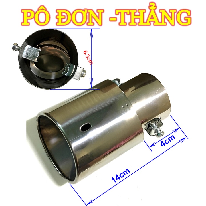 Chụp Ống Xả Ô Tô, Chụp Pô Trang Trí Ô Tô