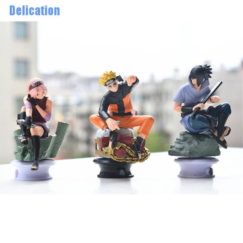 Mô hình ELEBUY kiểu nhân vật Gaara Kakashi kích thước 7cm