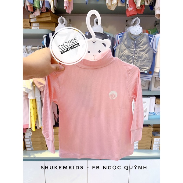 Anminaza - Bộ polo phối cổ thời trang mềm mại bé trai gái