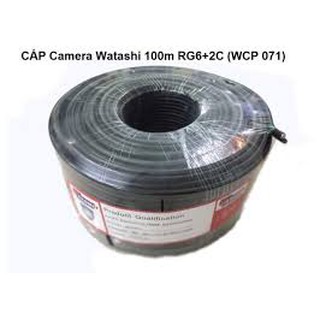 Cáp camera watashi 100m rg6+2c