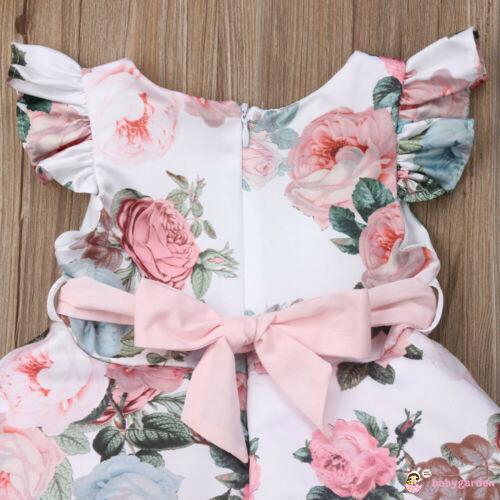 Đầm Xoè Tutu Sát Nách Hoạ Tiết Hoa Cho Bé Gái 6 Tháng-4 Tuổi