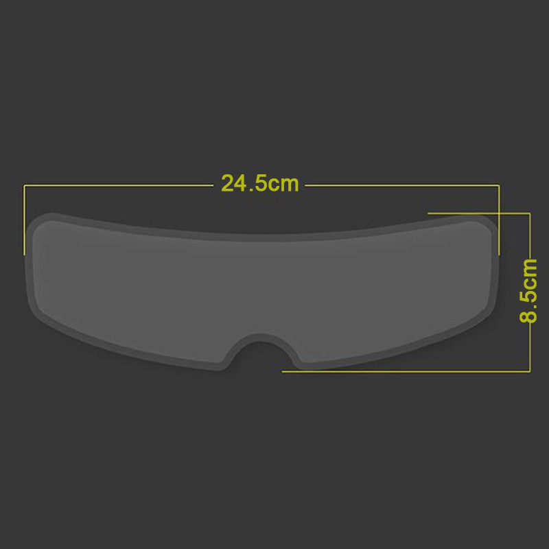 Bộ Miếng Dán Chống Sương Mù Cho Xe Mô Tô