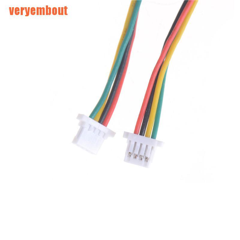 Set 10 Đầu Nối Dây Điện Mini Micro SH 1.0mm 4-Pin JST