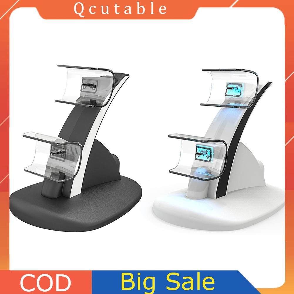 Đế Sạc Kép Không Dây Hbp-253 Có Đèn Cho Ps5