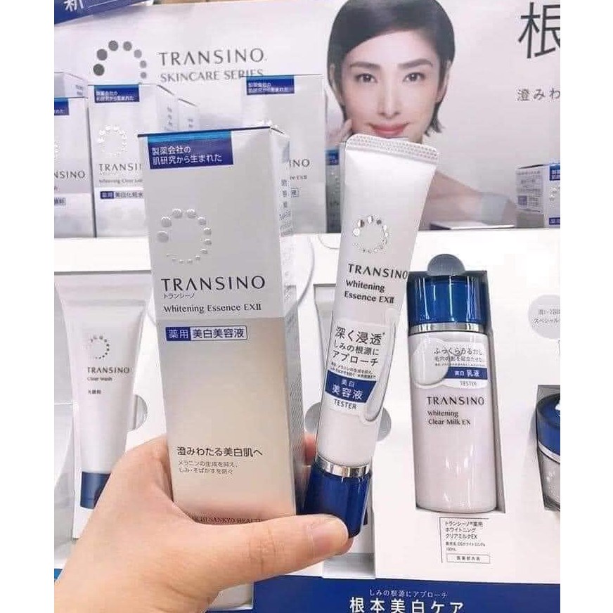 (MẪU MỚI) Tinh chất mờ nám, tàn nhang Transino Whitening Essence EXII
