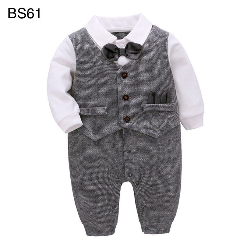 BOdy liền giả vest bé trai
