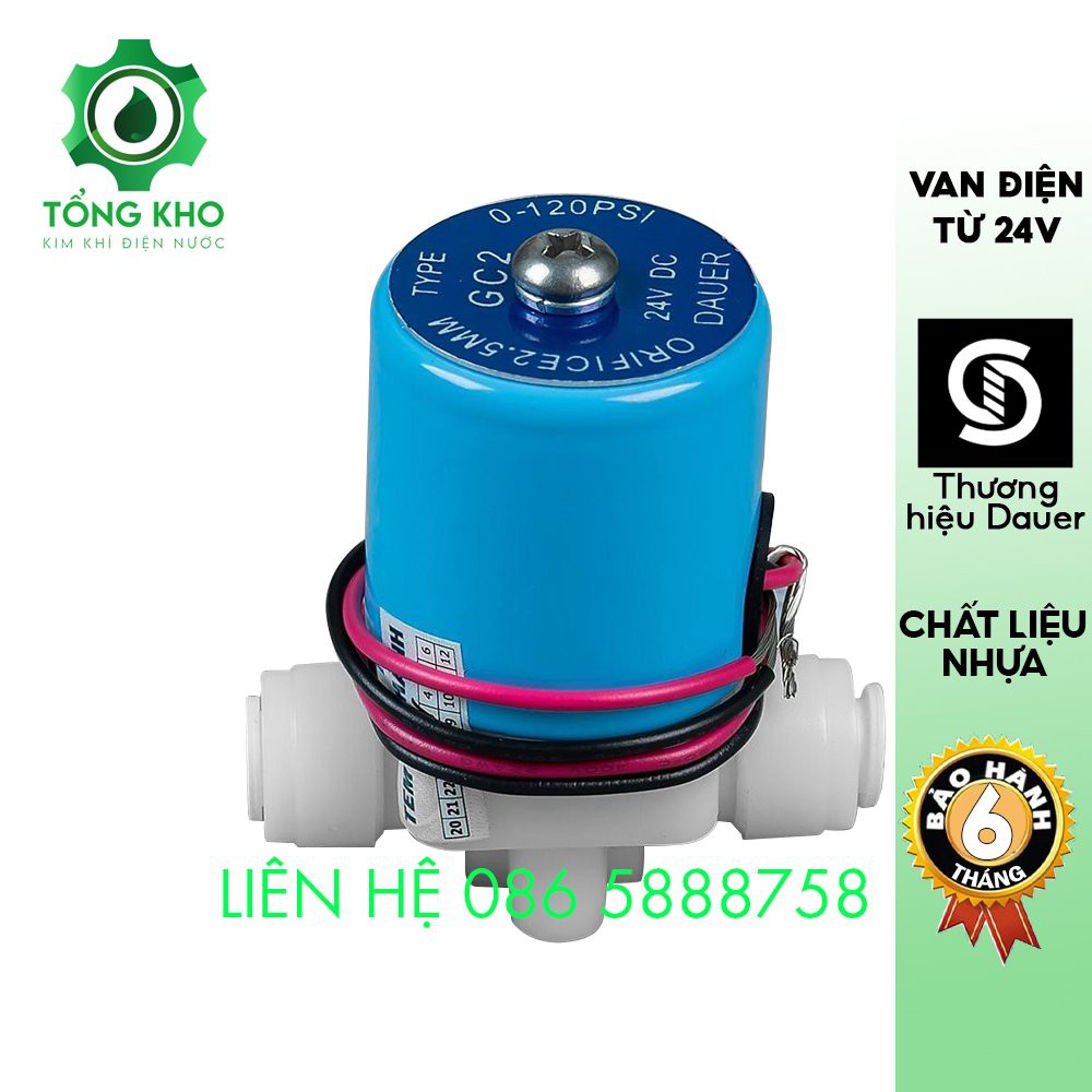 Van điện từ 24V dùng cho máy lọc nước Ro - Tổng kho kim khí điện tử