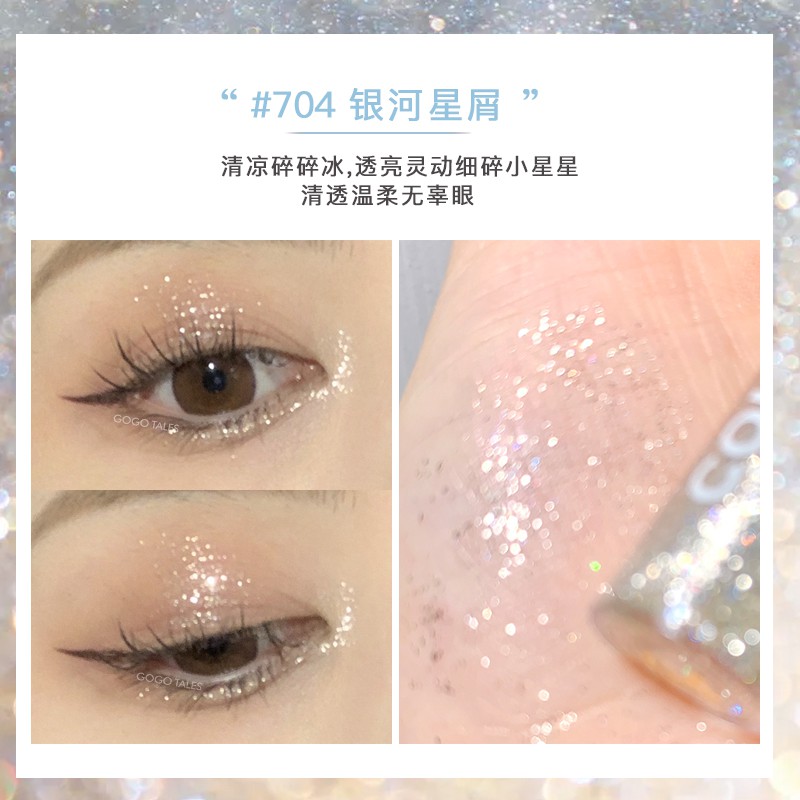 [GOGO TALES]Nhũ Mắt GOGO TALES Nhiều Màu Dạng Lỏng lấp lánh chống thấm nước lâu trôi | BigBuy360 - bigbuy360.vn