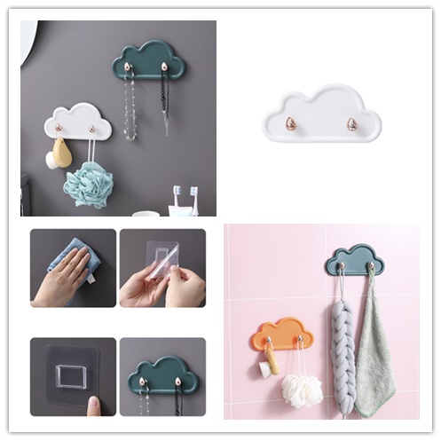 Giá Đỡ Chìa Khóa Gắn Tường Không Cần Khoan Siêu Chắc