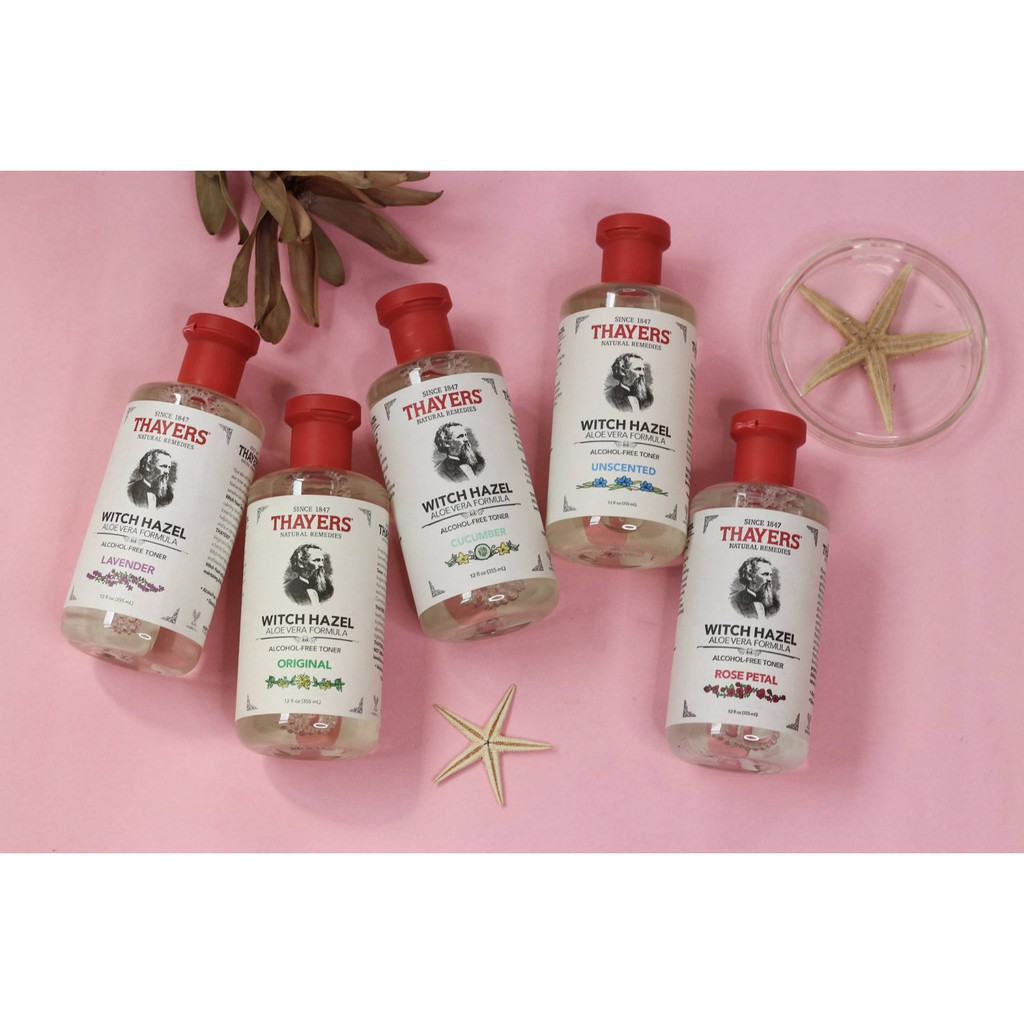 [Mã 153FMCGSALE1 giảm 10% đơn 250K] Thayers Alcohol Free toner - Nước hoa hồng Không Cồn Thayers 355ml [ Chính hãng ] | BigBuy360 - bigbuy360.vn