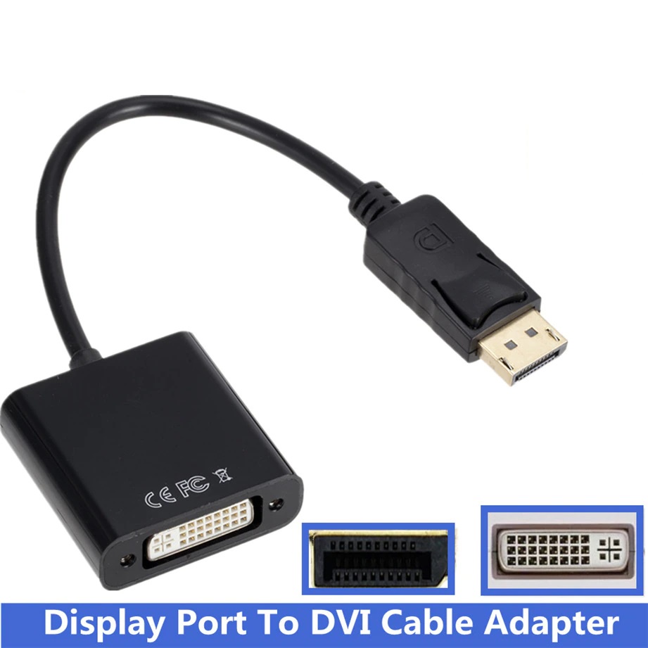 Cáp chuyển Displayport sang DVI 15cm - Cable Display port to DVI