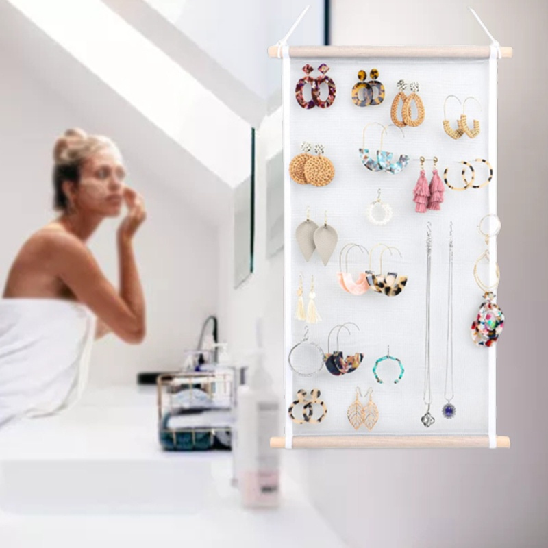 Giá Treo Bông Tai Gắn Tường Tiết Kiệm Không Gian Tiện Dụng