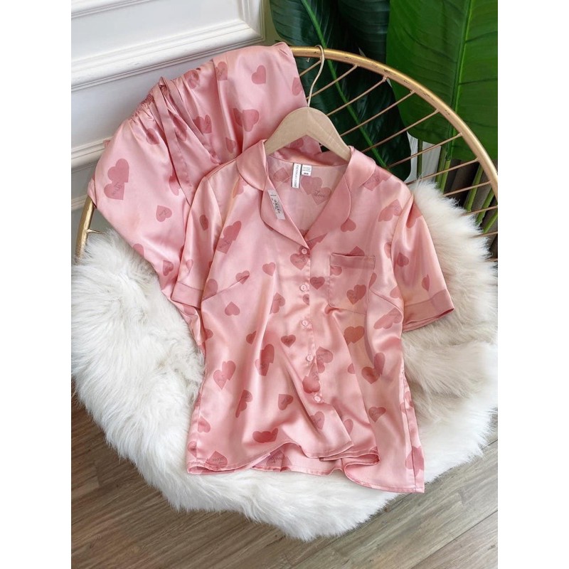 [Mã WASTCOOL giảm 15% tối đa 50K đơn 99K] BÁN SỈ BỘ LỤA HÌNH TRÁI TIM 3M CHO NỮ