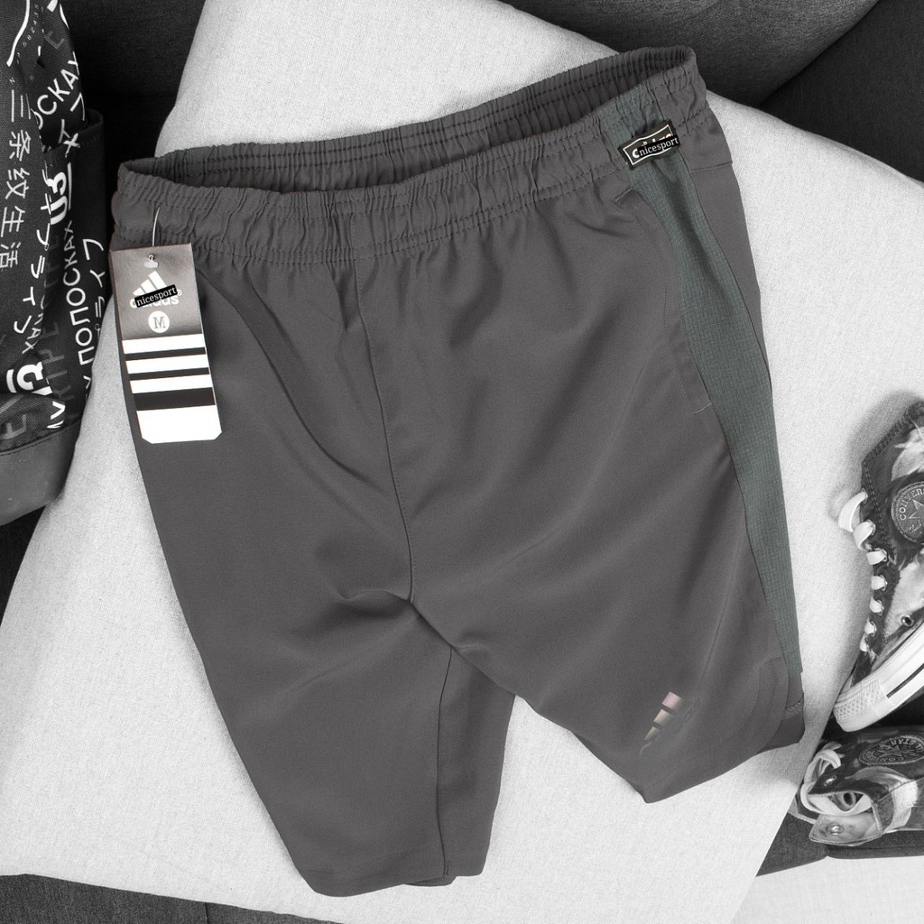 Quần đùi tập gym nam cao cấp hàng vải real hãng ADlDAS - sports men | BigBuy360 - bigbuy360.vn