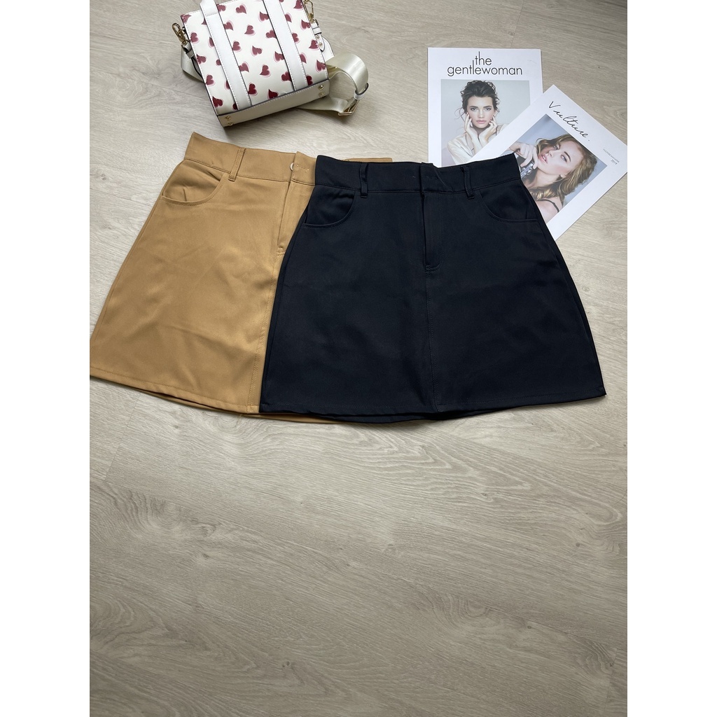 BIGSIZE  - CHÂN VÁY KAKI FORM CHỮ A NĂNG ĐỘNG