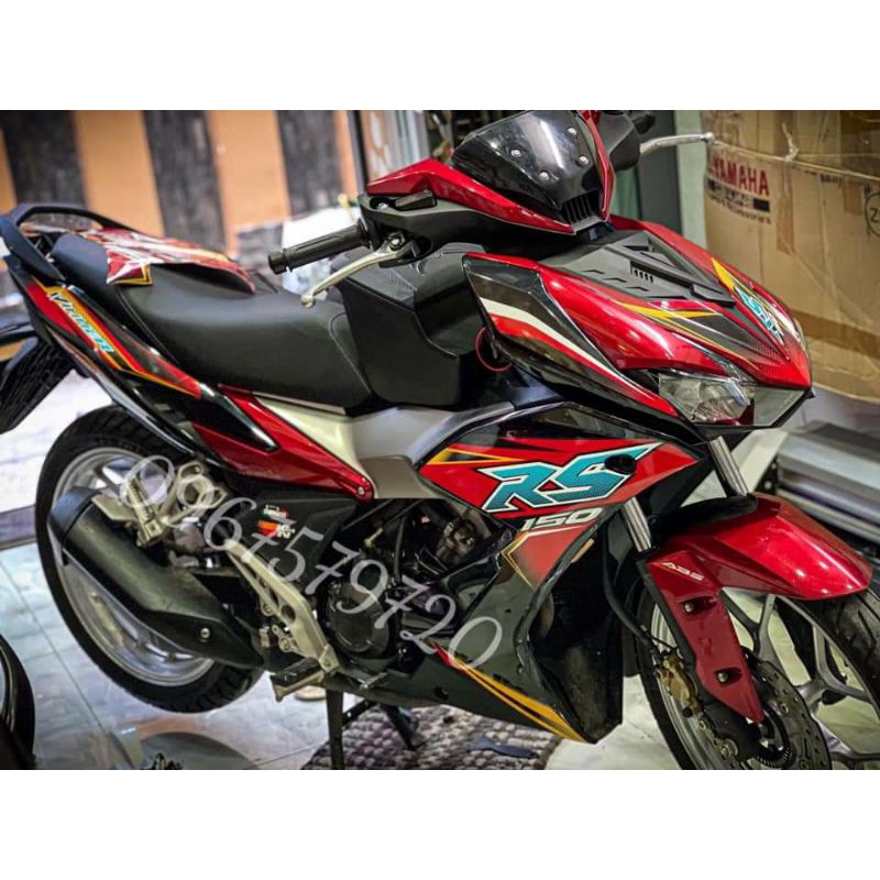 Tem rời Winner X Rs đỏ đen mẫu mới