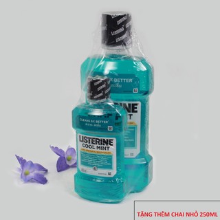 Nước súc miệng LISTERINE Thái Lan CÓ TẶNG 750ml