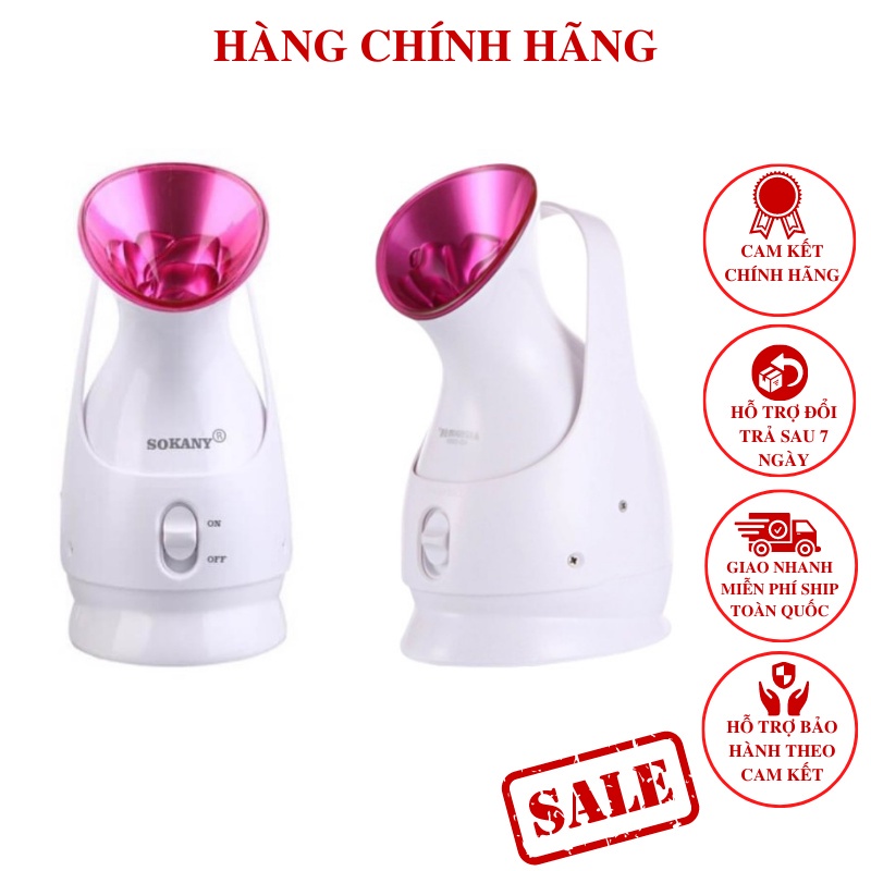 Máy xông tinh dầu siêu âm Sokany cao cấp dung tích 50ml xông mũi họng chăm sóc da mặt siêu tiết kiểm - bảo hành chính hã