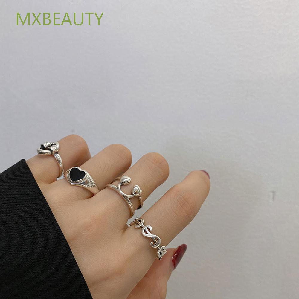 Nhẫn Hở Mạ Bạc 925 Đính Đá Thời Trang Cho Nữ
