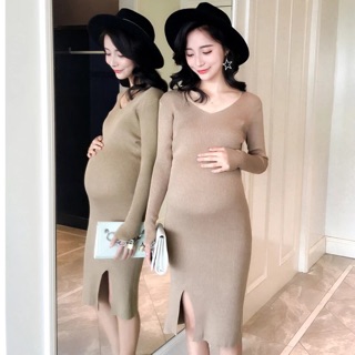 Váy len bầu xinh cho mùa đông ấm áp .