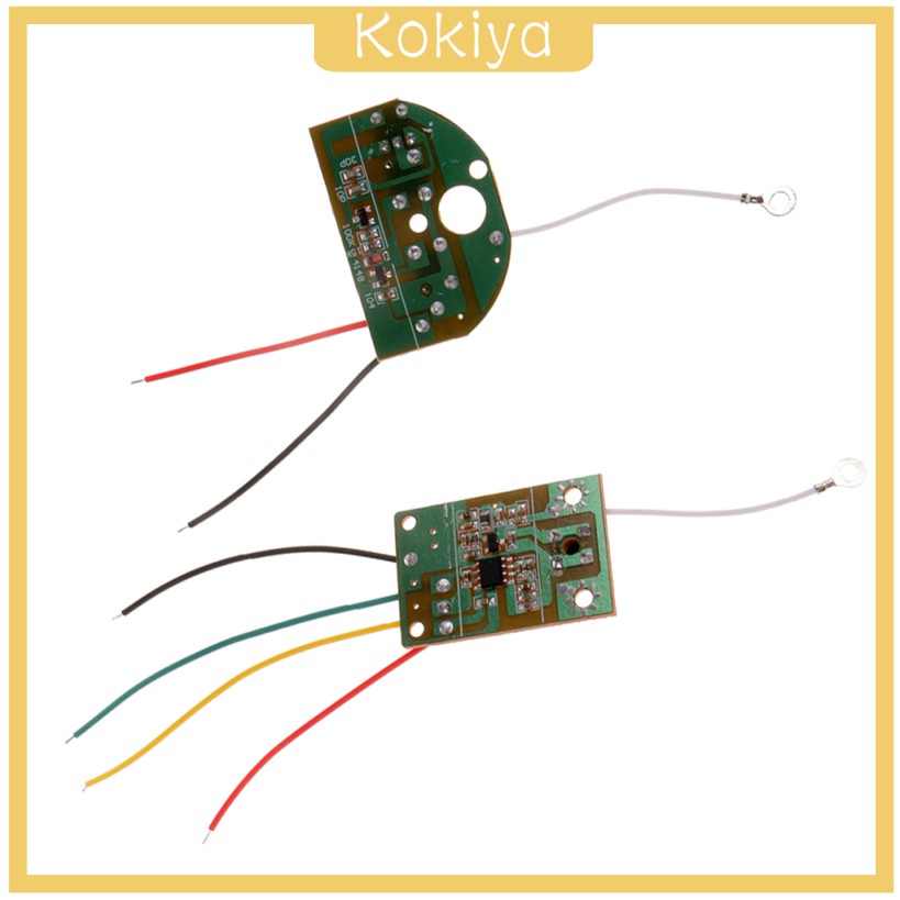 Bảng Mạch Nhận Tín Hiệu Điều Khiển Từ Xa 2ch 27mhz Cho Xe Hơi / Xe Tải