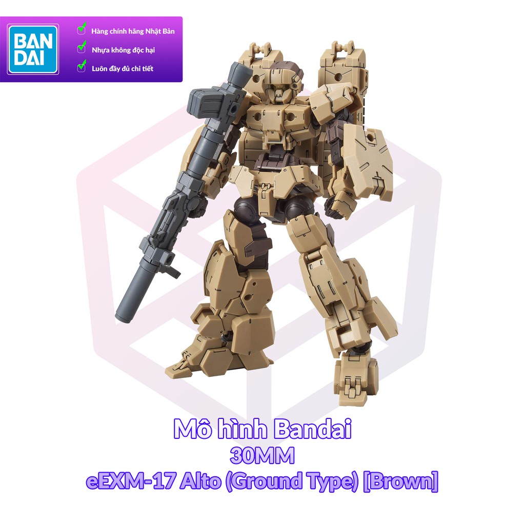 Mô hình Bandai 30MM eEXM-17 Alto (Ground Type) [Brown] [30MM]