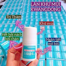 Lăn khử mùi cho nách, chân, mồ hôi tay/ Lăn nách Kwangdong Hàn Quốc 30ml | BigBuy360 - bigbuy360.vn