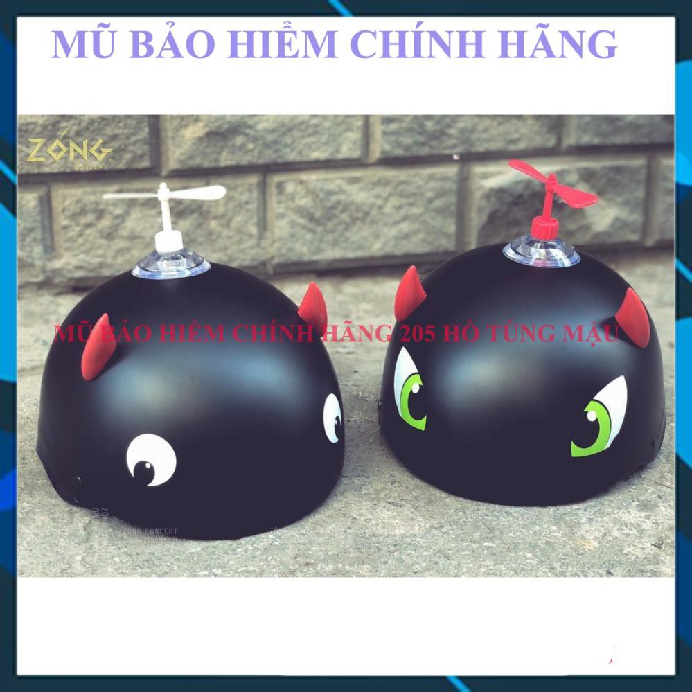 Mũ Nón Bảo Hiểm Hình Thú Ngộ Nghĩnh |Mũ Nhựa ABS Độ Bền Cao -BH 12 Tháng